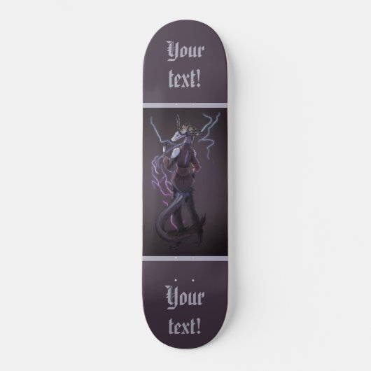 Lightning Dragon Persoonlijk Skateboard (Voorkant)
