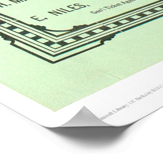 Lightning Express! (1831 bis) Poster (Hoek)