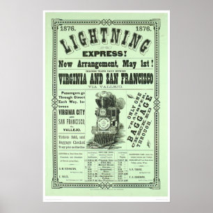 Lightning Express! (1831 bis) Poster