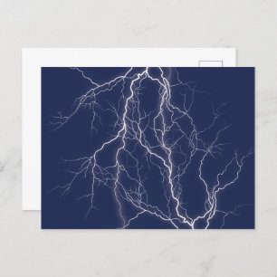 Lightning Fractal Briefkaart