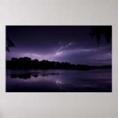 Lightning framed print 2 (Voorkant)