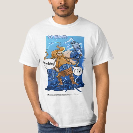 Lightning FTW Thor T-shirt (Voorkant)