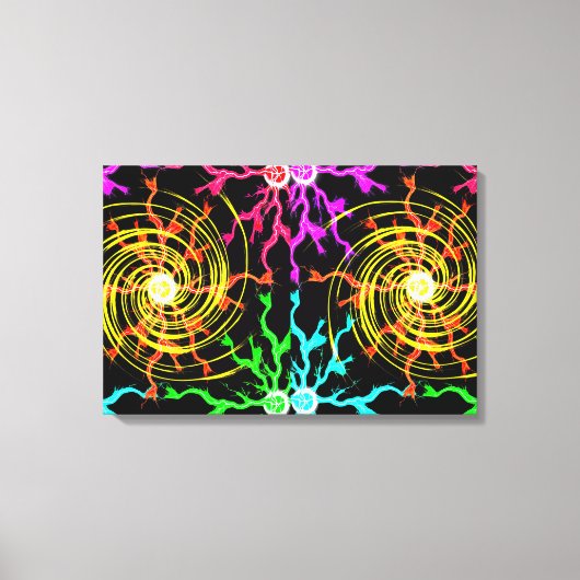 Lightning Hurricane Canvas (Voorkant)