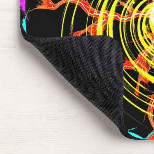 Lightning Hurricane Mousepad Muismat (Hoek)