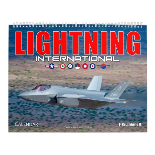 LIGHTNING INTERNATIONAL - F-35 Lightning II Kalender (Hoes)
