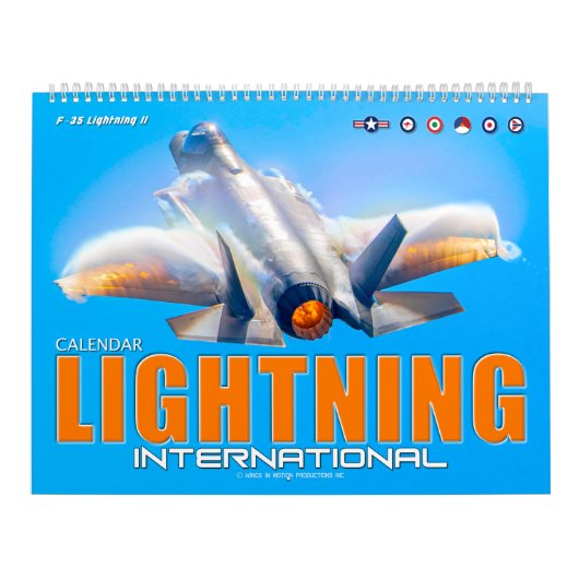 LIGHTNING INTERNATIONAL - F-35 Lightning II Kalender (Hoes)