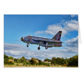 Lightning Jet Blank-kaart