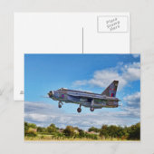 Lightning Jet Briefkaart (Voorkant / Achterkant)