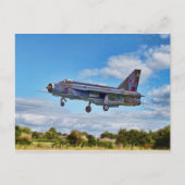 Lightning Jet Briefkaart (Voorkant)