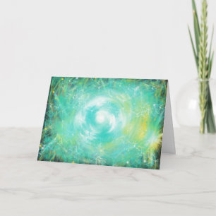 Lightning kerststaar Christelijke kunstversie Bijb Feestdagen Kaart