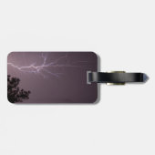 Lightning & Longleaf Pine Bagagelabel (Achterkant horizontaal)