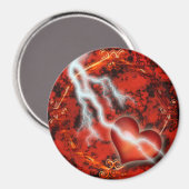 Lightning Love Large Magnet (Voorkant / Achterkant)
