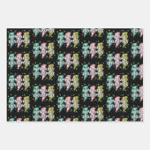 Lightning Merry Christmas Preppy Coquette Xmas  Inpakpapier Vel (Voorkant)