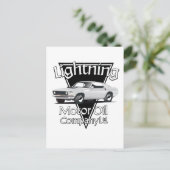 Lightning Motor Oil Company Ltd. Briefkaart (Staand voorkant)