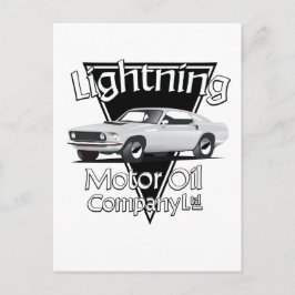 Lightning Motor Oil Company Ltd. Briefkaart