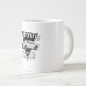 Lightning Motor Oil Company Ltd. Grote Koffiekop (Voorkant rechts)