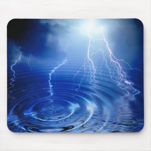 Lightning Mousepad Muismat (Voorkant)