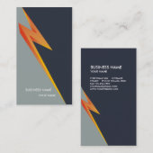 LIGHTNING_NZ VISITEKAARTJE DARKGREY (Voorkant / Achterkant)