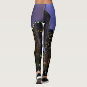 Lightning Over Chicago Leggings (Achterkant)