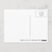 Lightning over Lawnton Briefkaart (Achterkant)