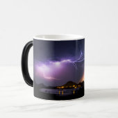 Lightning Panorama Magische Mok (Voorkant links)