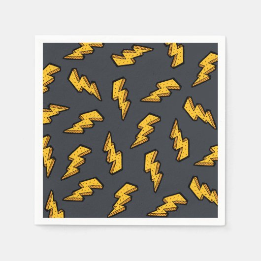 Lightning Pattern Servet (Voorkant)