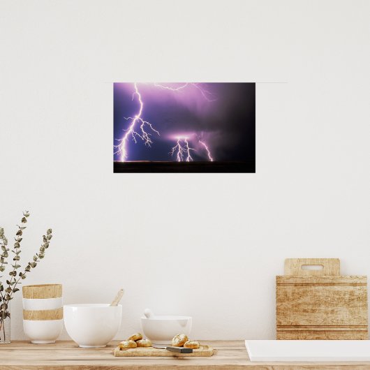Lightning. Poster (Keuken)
