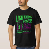 Lightning Power, Street Draag T-shirt (Voorkant)