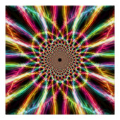 Lightning Rainbow Perfect Poster (Voorkant)