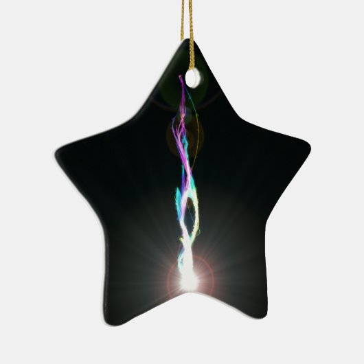 Lightning Rod Keramisch Ornament (Rechts)