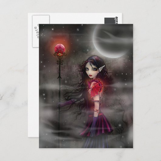 Lightning Stone Fairy Dragon Briefkaart (Voorkant / Achterkant)