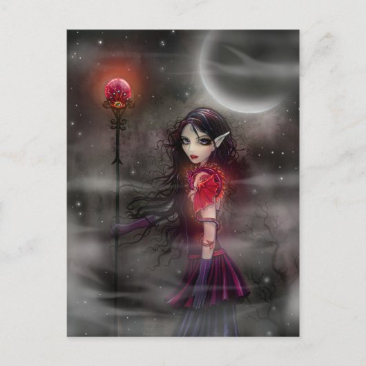 Lightning Stone Fairy Dragon Briefkaart (Voorkant)