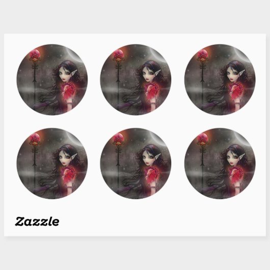 Lightning Stone Fairy Dragon Stickers (Vel)