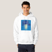 Lightning Storm Mannen Hoodie (Voorkant volledig)