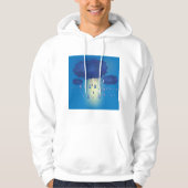 Lightning Storm Mannen Hoodie (Voorkant)
