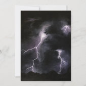Lightning Storm Painting Wenskaart (Voorkant)