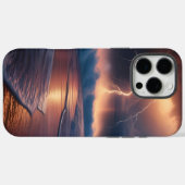 Lightning Strike Beach 2 Case-Mate iPhone Case (Achterkant (horizontaal))