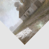 Lightning Strike Boerderij Decoupage Tissuepapier (Detail)