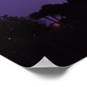 Lightning Strike River Palm Daytona Beach Poster (Hoek)