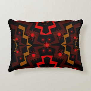 Lightning Suns Abstract Accent Pillow Accent Kussen