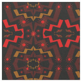 Lightning Suns Abstract Fabric Stof (Close Up)