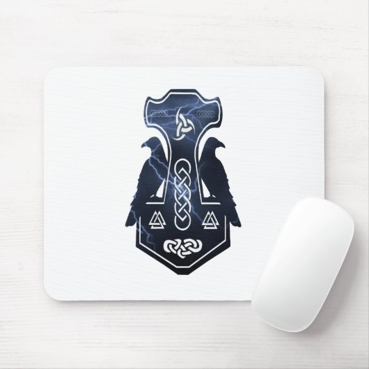 Lightning Thor's Mousepad Muismat (Met muis)