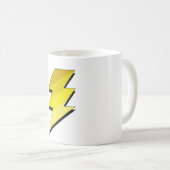 Lightning Thunder Bolt Koffiemok (Voorkant rechts)