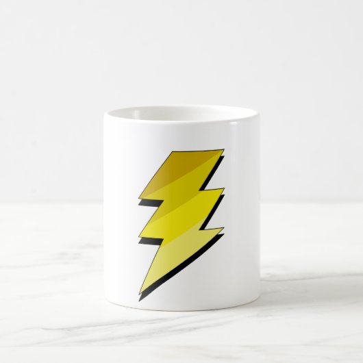 Lightning Thunder Bolt Koffiemok (Center)