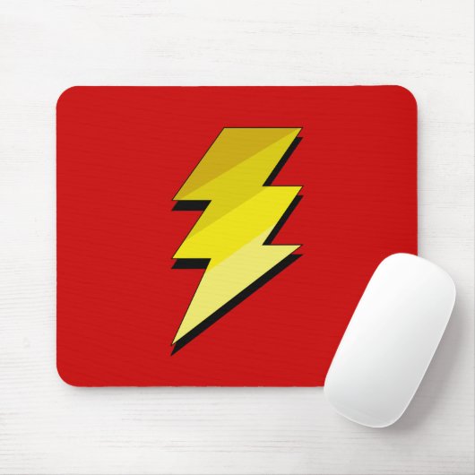 Lightning Thunder Bolt Muismat (Met muis)