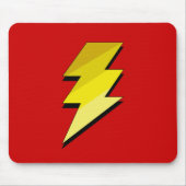 Lightning Thunder Bolt Muismat (Voorkant)