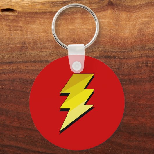 Lightning Thunder Bolt Sleutelhanger (Voorkant)