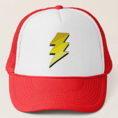 Lightning Thunder Bolt Trucker Pet (Voorkant)