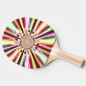 Lightning Warp Ping Pong Paddle Tafeltennisbatje (Zijkant)