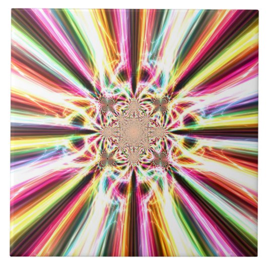 Lightning Warp Tegel Tegeltje (Voorkant)